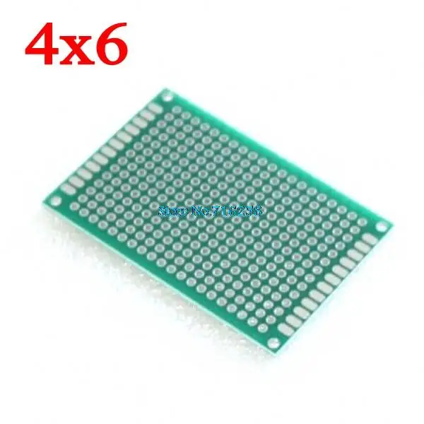 

4x6 cm double Side Copper prototype pcb 4*6 panel Universal Board