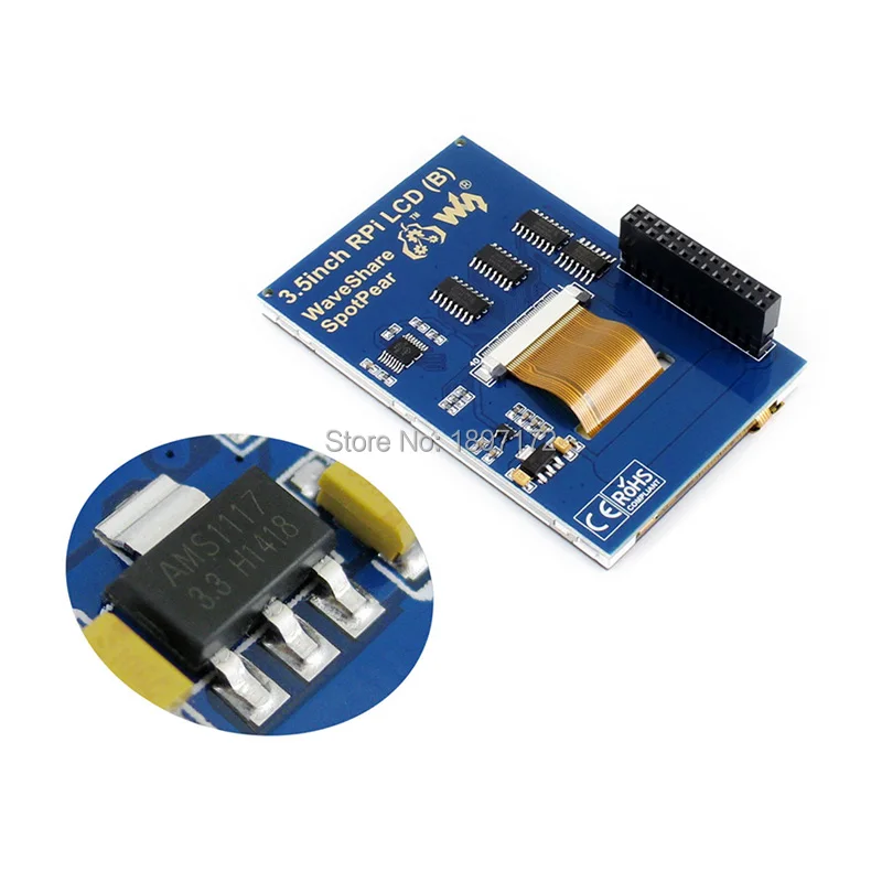 Raspberry Pi 3 5 дюймовый ЖК дисплей IPS tft pi lcd raspberry 480*320 сенсорный экран|raspberry pi|pi 3pi |