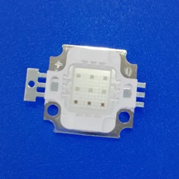 

100pcs 10w LED Light High power 10W RGB Led R620-625NM 6-8V G515-525NM 9-11V B460-470NM 9-12V