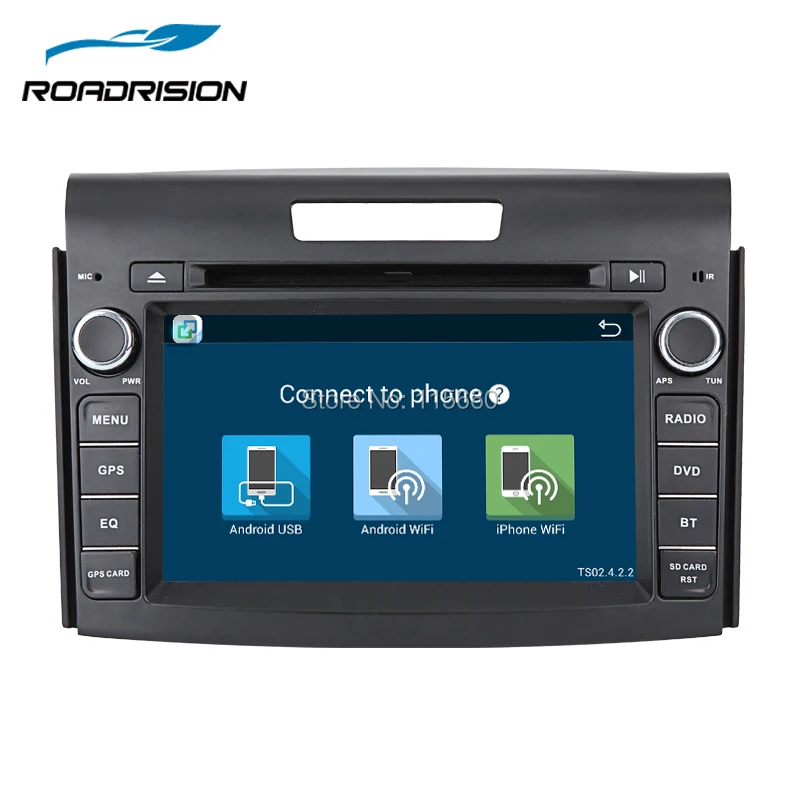 RoadRision четырехъядерный Android 6,0 Автомобильный CD dvd-плеер для Honda CRV CR-V 2012- WiFi gps Мультимедиа Навигация Стерео Авторадио