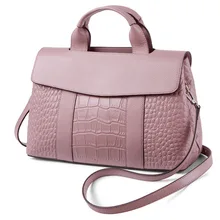 Модные женские сумочки в форме подушки с крокодиловым узором, интерпретация роскошного качества, женская сумка из натуральной кожи