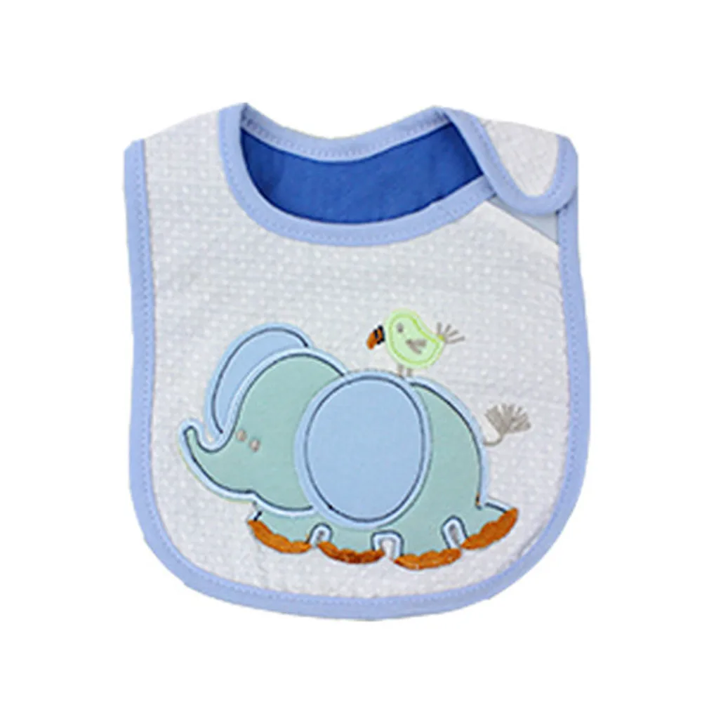 

TELOTUNY Newborn Baby cotton Waterproof bib Boy Girl Kids Cartoon Bibs Saliva Feeding Apron Babadore X0510