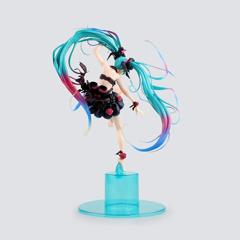 23 см аниме фигурка Вокалоид ACGN Hatsune Miku Mebae Ver ПВХ 1/7 масштаб окрашенная модель роль Мику Сексуальная девушка коллекция кукла