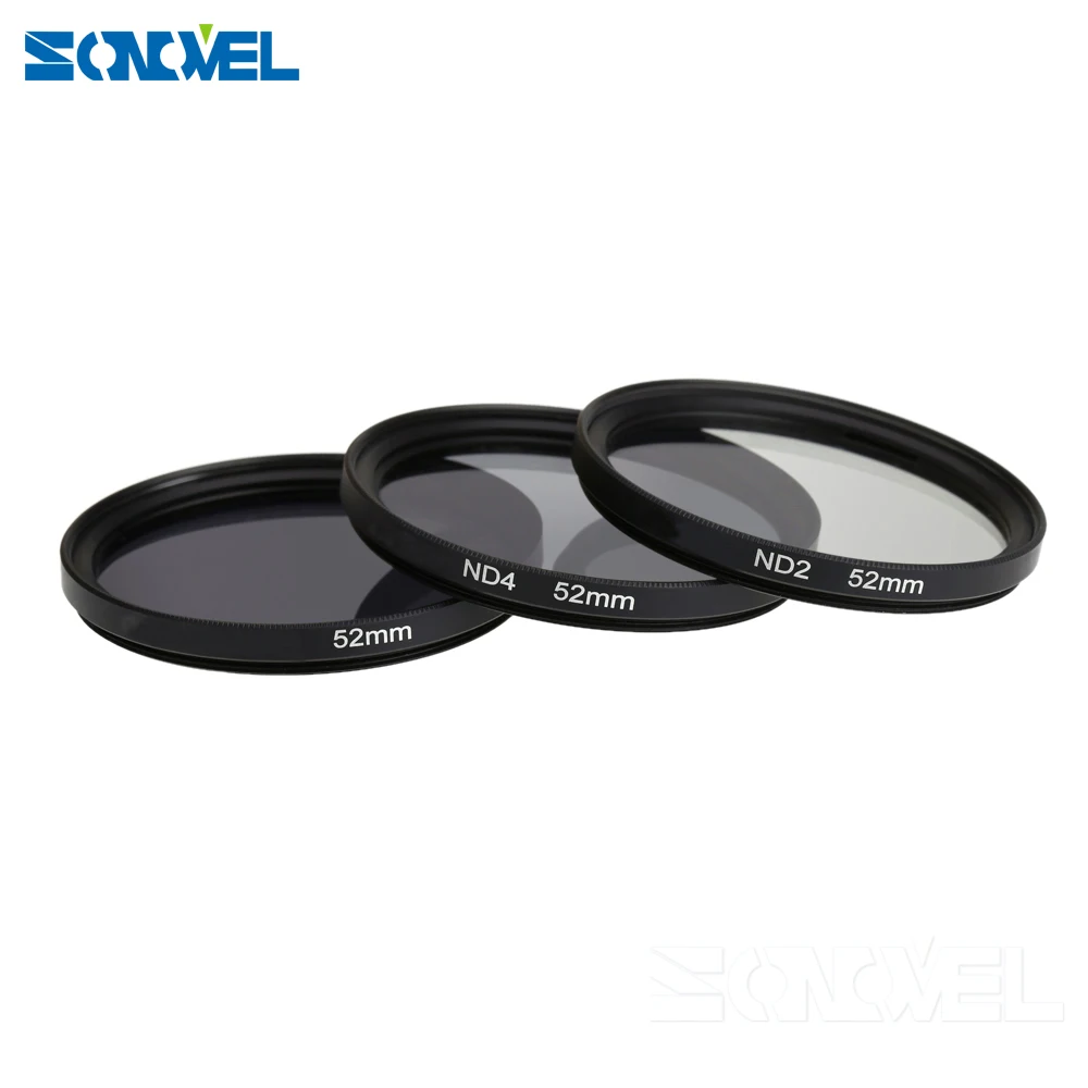 58mm ND2 ND4 ND8 Neutral Density Filter Lens Set For Canon EOS 1300D 800D 760D 750D 700D 650D 80D 70D 77D 60D with 18-55mm lens 5
