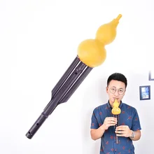 Музыкальный инструмент Ключ C с чехол для см начинающих любителей музыки 40 см x см 15 ручной работы Хулуси бамбуковая Тыква Cucurbit флейта Этническая