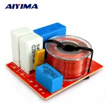 Aiyima 2 Stuks 80W 2 Weg Audio Luidspreker Frequentie Divider Treble Bass Crossover Filter Voor Boekenplank Audio Luidsprekers Diy