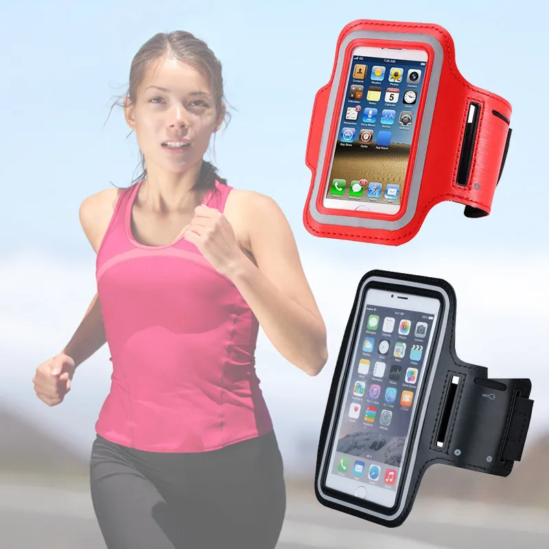 Arm Band Mobile Phone Holder Bag Running Jogging Armband Exercise Band Pouch Z 