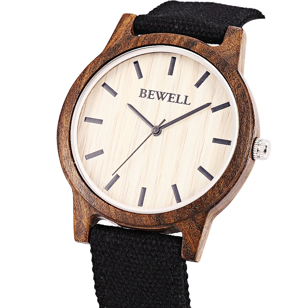 Деревянные кварцевые часы Bewell для мужчин и женщин|watch small wrist men|watch flashwatch silicon |
