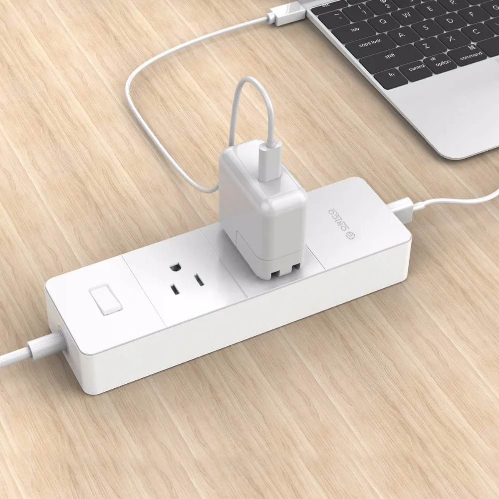 ORICO Power Strip Surge Protector 2AC US Plug Electronic Socket 4 USB Port Multifunctional Home Office Smart Socket Extension ORICO Power Strip Surge Protector 2AC US Plug Electronic Socket 4 USB Port Multifunctional Home Office Smart Socket Extension
