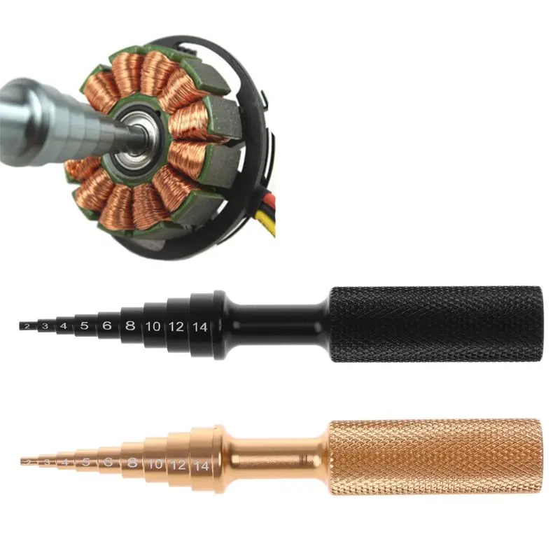 Gear Puller RC Bearing Disassembly Tool Drill Bits Type 9 Steps 2 3 4 5