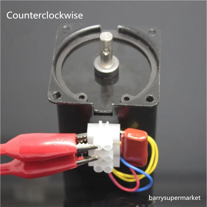 Servo motor ac motor gear motor 220V AC synchronous motor sewing machine motor 60KTYZ  2-way CW CCW  Reduction motor 2.5-110RPM 5