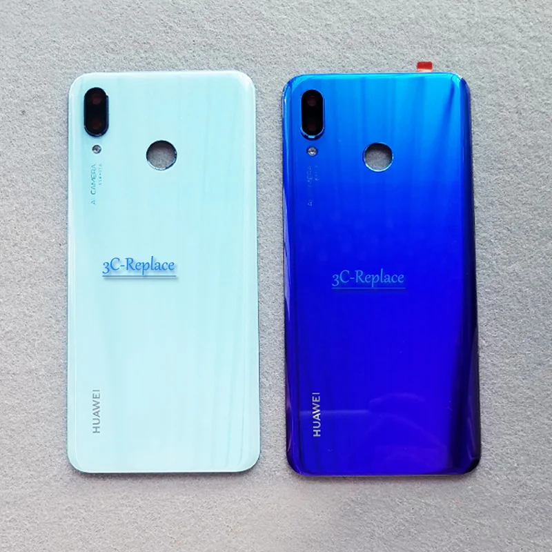 6," для huawei Nova 3 PAR-AL00 PAR-LX9 PAR-L29 PAR-L11 PAR-LX1 задняя Батарея крышка дверца батарейного Корпус чехол сзади Стекло запчасти