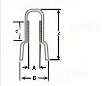 Excellway<ALIMT >&reg;</ALIMT> WC01 100pcs Terminals Pressure Line Cap Wire Connector Wiring Connector Cap