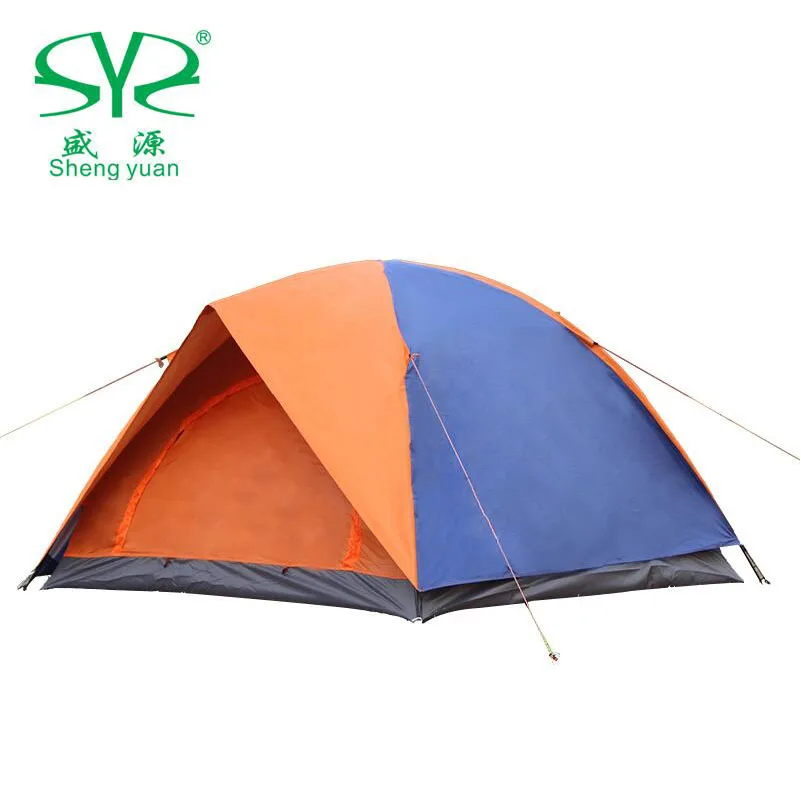 Tourist Tent 2 person 3 Double layer Double door Hiking folding Fishing Picnic Beach Camping Tents for outdoor recreation