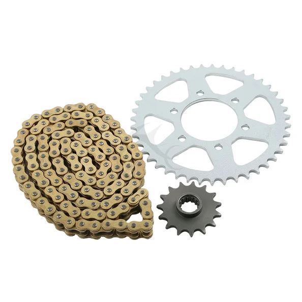 Новый комплект золотых колец и звездочек для Kawasaki N1 N6 N7 2005 2007 06|n6|kit ps3kit torx |