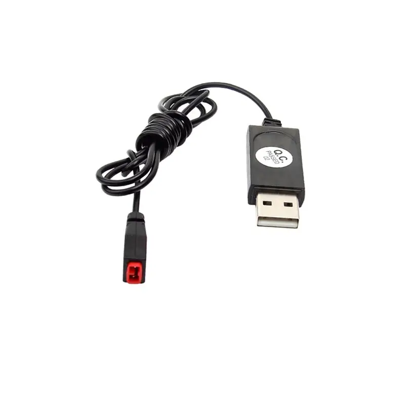 Los accesorios originales SYMA Cable cargador USB para Dron de X5A-1 X5HC X5HW X5UW X9S piezas de repuesto RC Quadcopter juguete