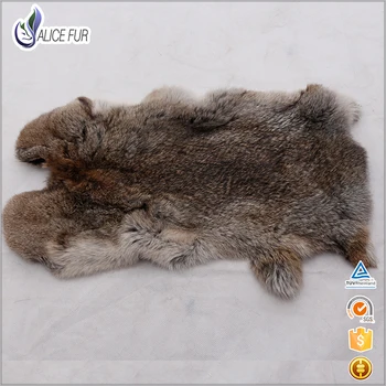 

Hot selling high quality thick fur skin fluffy domestic actual rabbit fur wholesale