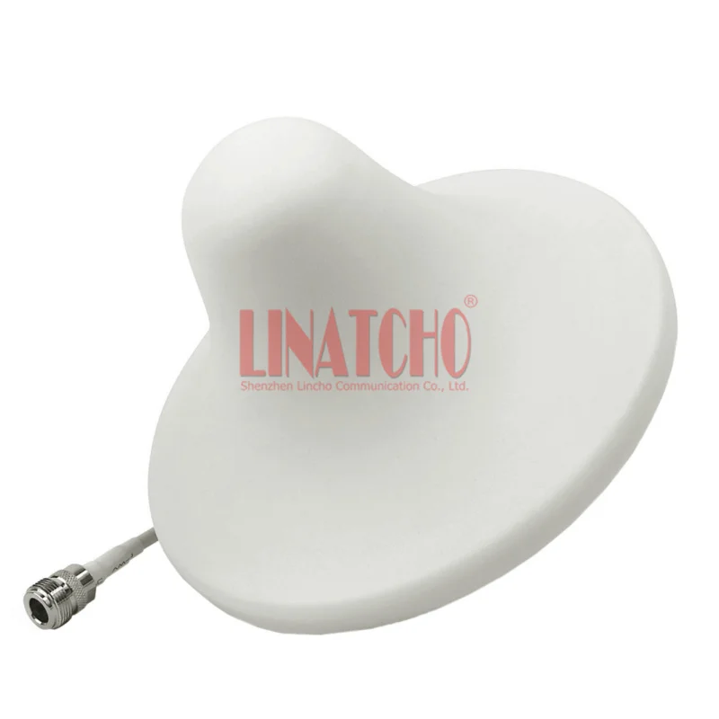 Free shipping 800 960MHz 1710 2500Mhz 3dBI Omni Ceiling Antenna for GSM CDMA WCDMA Repeater Booster 4