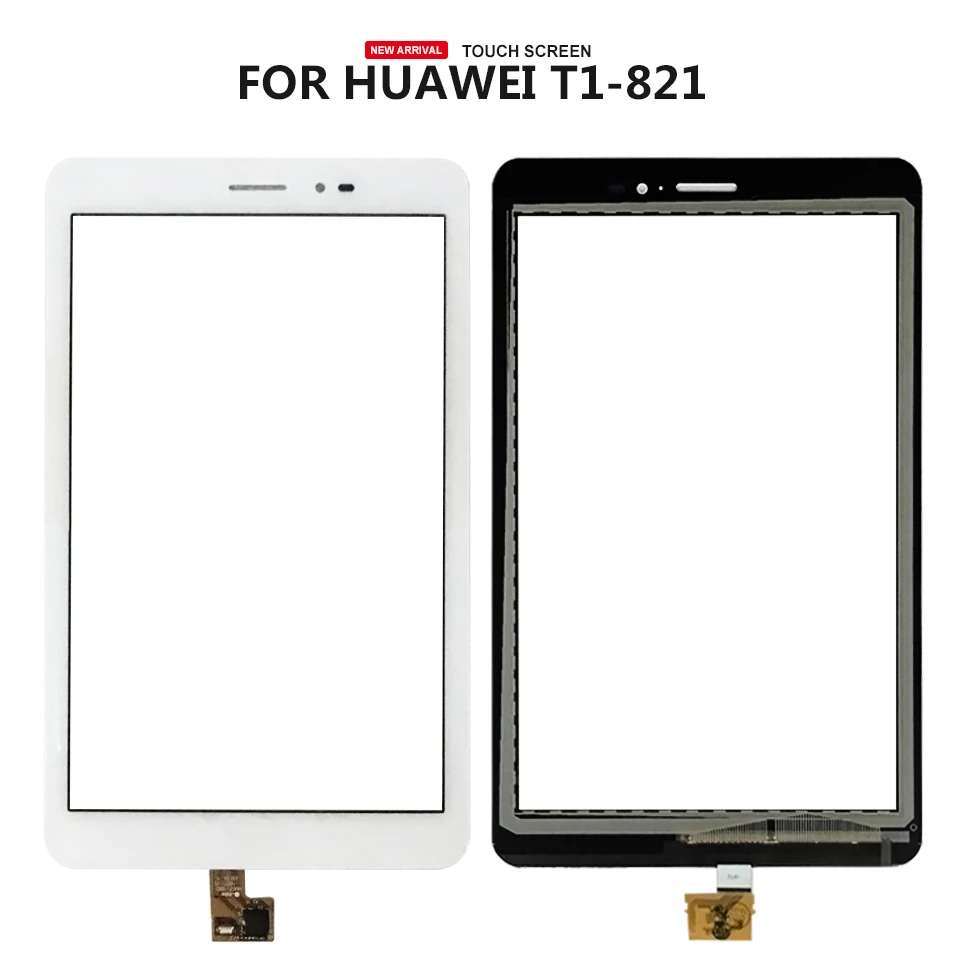 Для huawei MediaPad T1-823L T1-821W T1-821L T1-821 ЖК-дисплей Дисплей Сенсорный экран планшета Панель Стекло сборки Запчасти