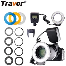 Macro LED Ring Flash RF-600D For any model of NIKON or Canon/Olympus brand DSLR цена Macro LED Ring Flash RF-600D For any model of NIKON or Canon/Olympus brand DSLR цены онлайн