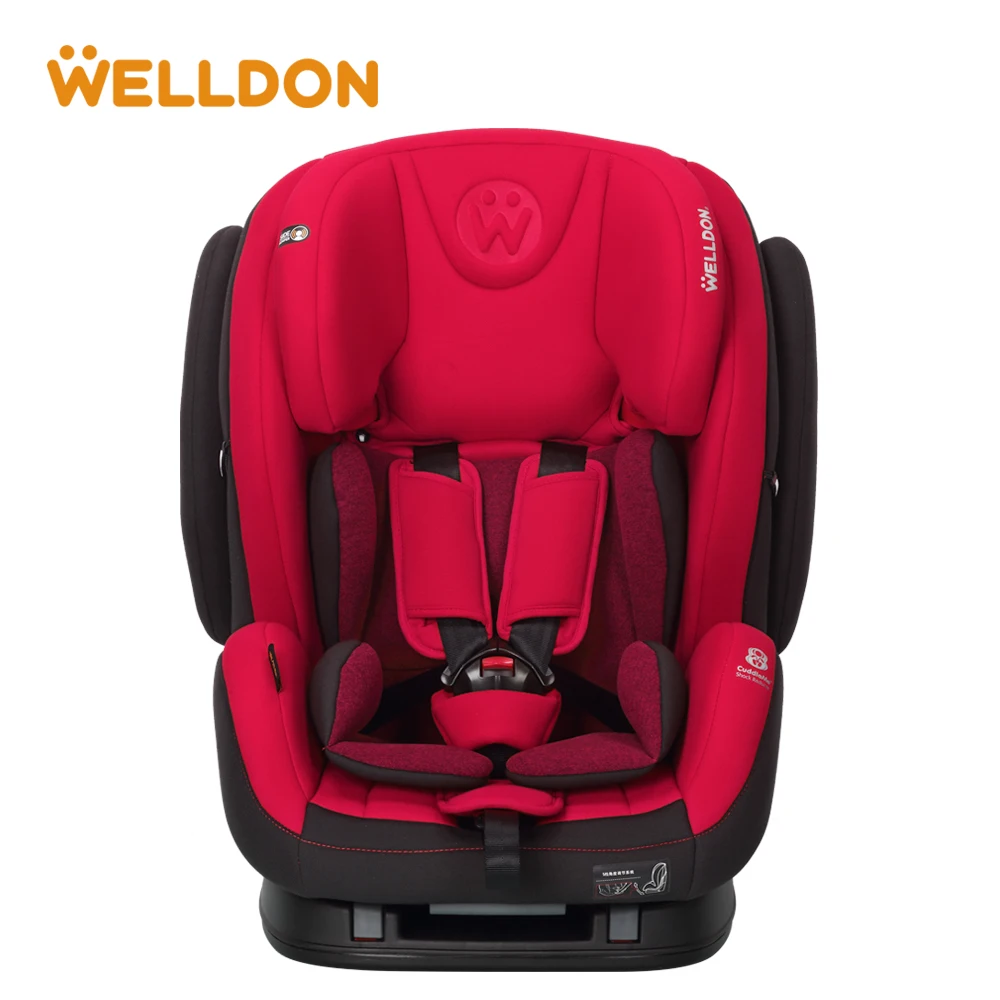 Welldon стул тела отрегулировать автокресла группы 0/3 (9-36 кг) iosfix Интерфейс высокой спинкой детское кресло от 9 месяцев-Дети 12 лет