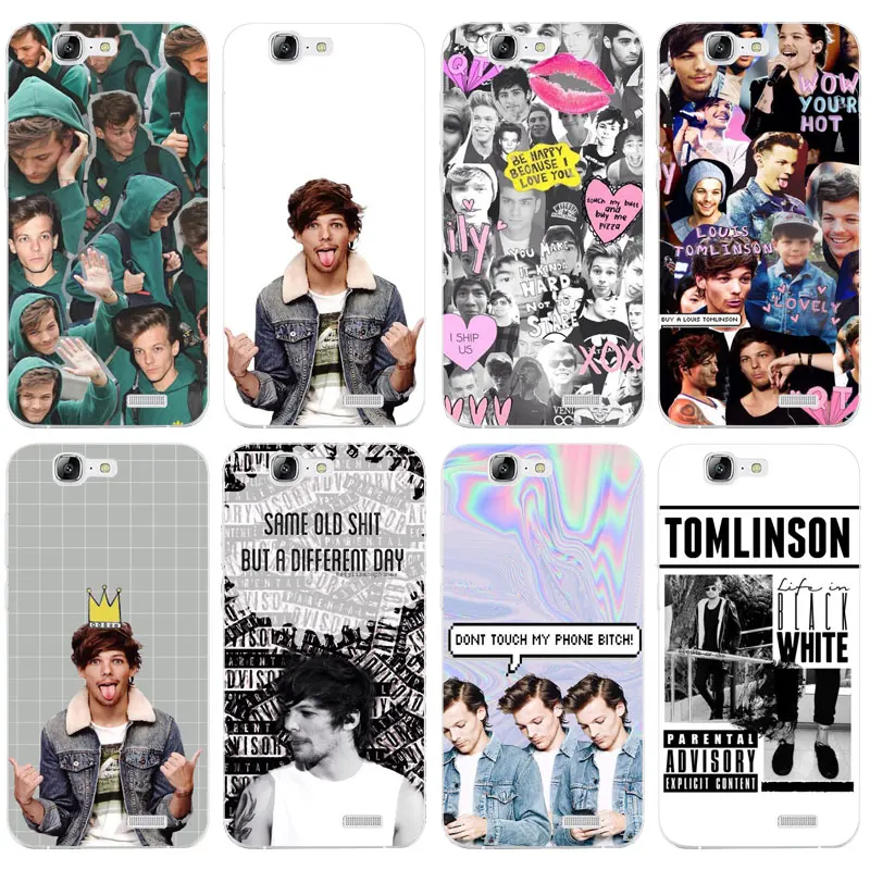 G132 Louis Tomlinson Transparent Hard Thin Skin Case Cover For Huawei P 6 7 8 9 10 Lite Plus Honor 6 7 8 4C 4X G7