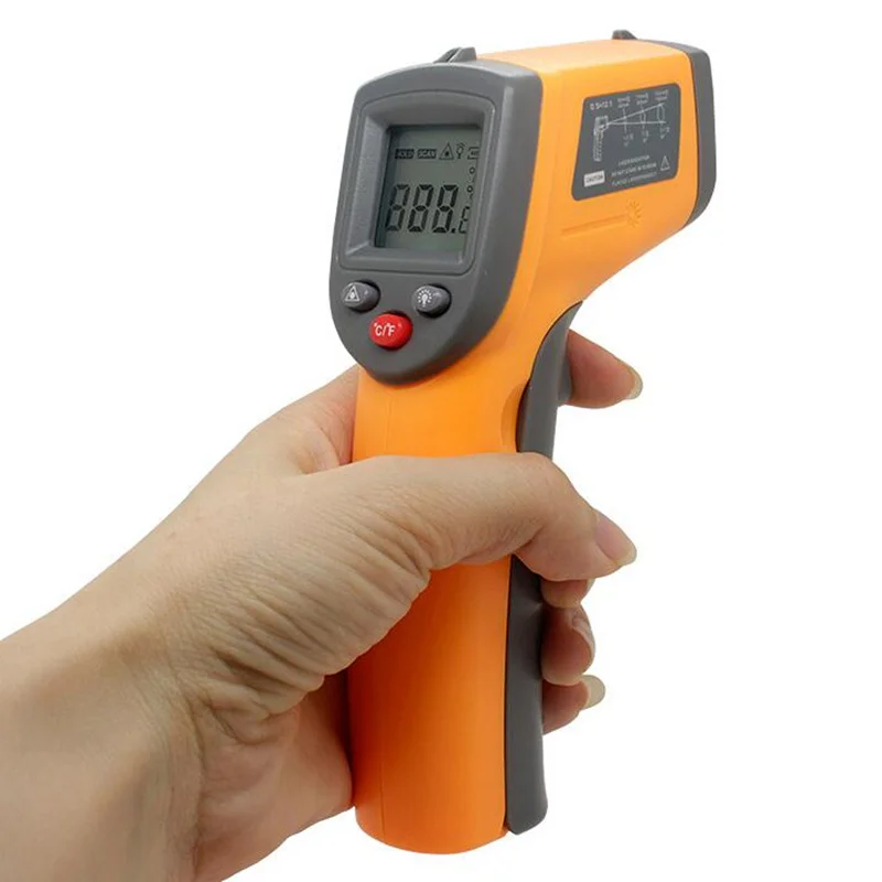 High quality handheld infrared thermometer laser temperature gun