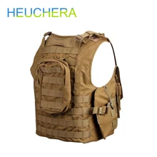 Многофункциональный CS тактический жилет военный Регулируемый боевой штурмовой плиты Перевозчик охотничий полевой жилет открытый джунгли оборудование