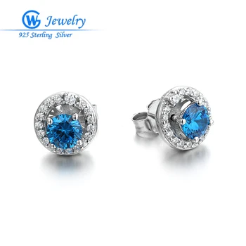 

New Design Classic 925 Sterling Silver Stud Earrings Can be Changed One Item Two Style For Women's Specially Gift