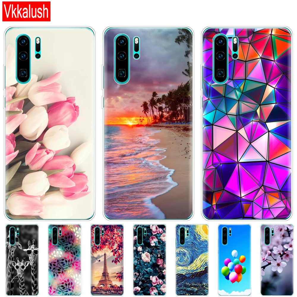 

case for Huawei P30 Pro Case Huawei P30 Case funny Silicon TPU Phone Back Cover On Huawei P30Pro VOG-L29 ELE-L29 P 30 Lite Case