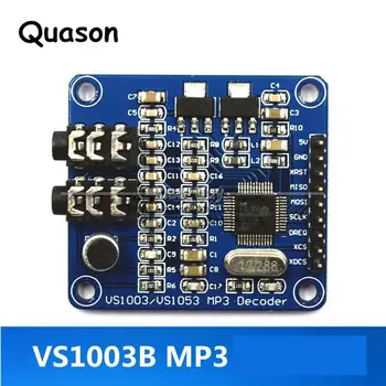 

VS1003 MP3 decoding Module MP3 MP3+V WMA WAV MIDI Microphone Development Board