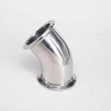 51 мм Труба OD " Tri Clamp 304 из нержавеющей стали санитарно 45 градусов колено трубы фитинг для домашнего дневника пивоварения продукт