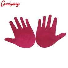 Palm Shape Nipple Cover Milk Paste Breast Beautyful Fashion Design Bra Sexy Adhesive erotic lingerie Women Ladies Stickers