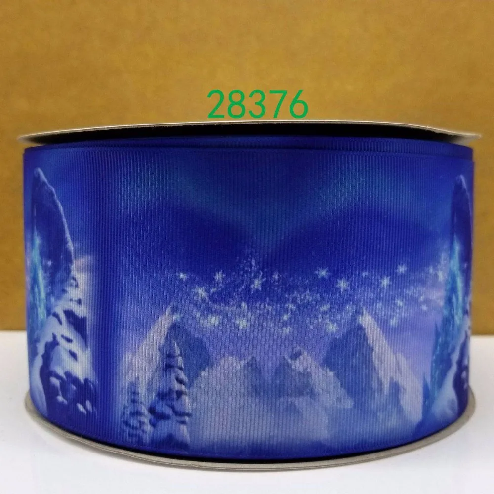 50 ярдов в Размер Омбре лента напечатанная grosgrain лента 28517