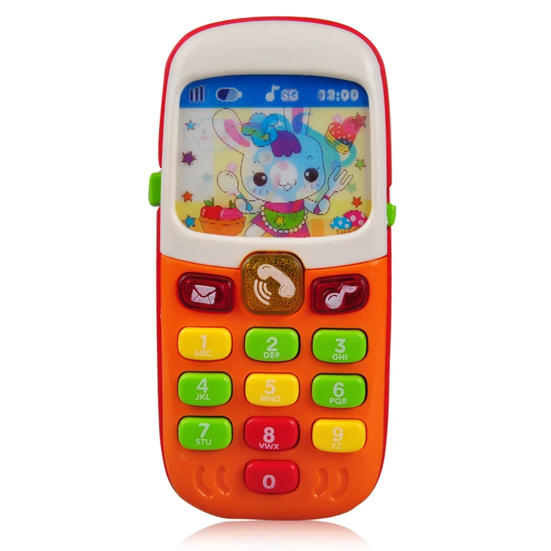 Electronic Toy Phone Kid Mobile Phone Cellphone Telephone Educational