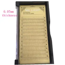 ME. LASH 4 лотка/Набор 3D 0,07& 0,10 мм поддельные норковые русский объем предварительно сделанные вееры ресницы профессиональное наращивание вееров