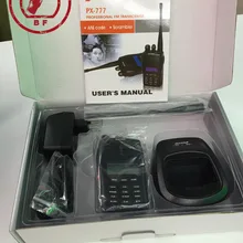 Puxing PX-777 двухстороннее радио УКВ 136-174 или 400-480 МГц 5 Вт 477 МГц портативная рация PX 777