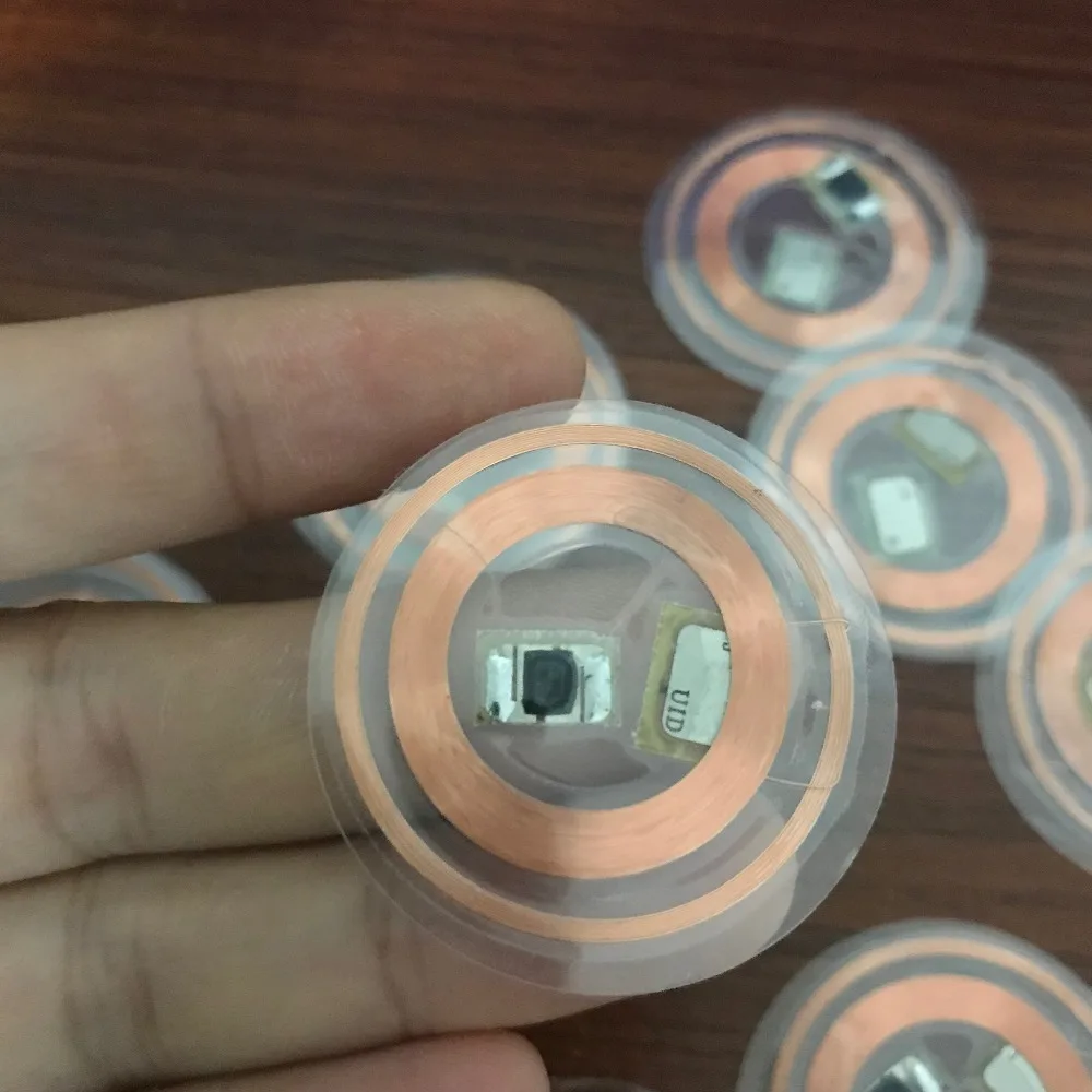 13 56 МГц 125 кГц ID IC записываемые бирки T5577 UID двойная частота прозрачные карты RFID