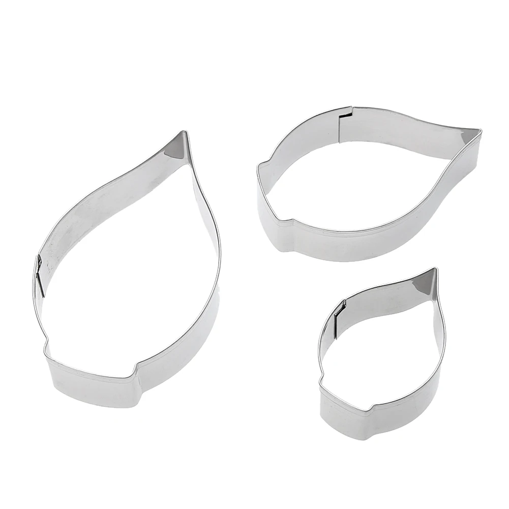 3 шт. форма для тортов в виде цветов черники фондана инструмент украшения печенья