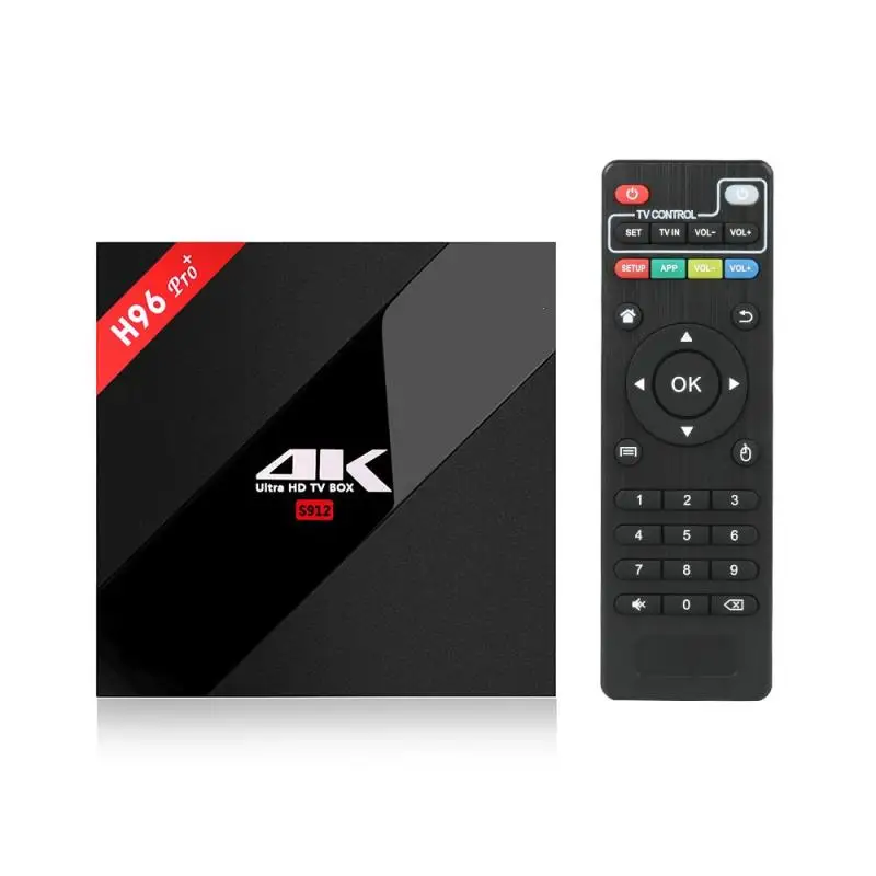 

H96 Pro Plus+Android 6.0 TV Box Amlogic S912 Octa Core 3G 32G wifi 1000LAN Bluetooth 4.1PK X96+ i8 keyboard
