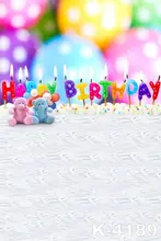 Baby Happy Birthday Studio Background 1.5m x 2m Backgrounds For Photo Studio New Fundo Fotografico Muslin Backdrops Photographic
