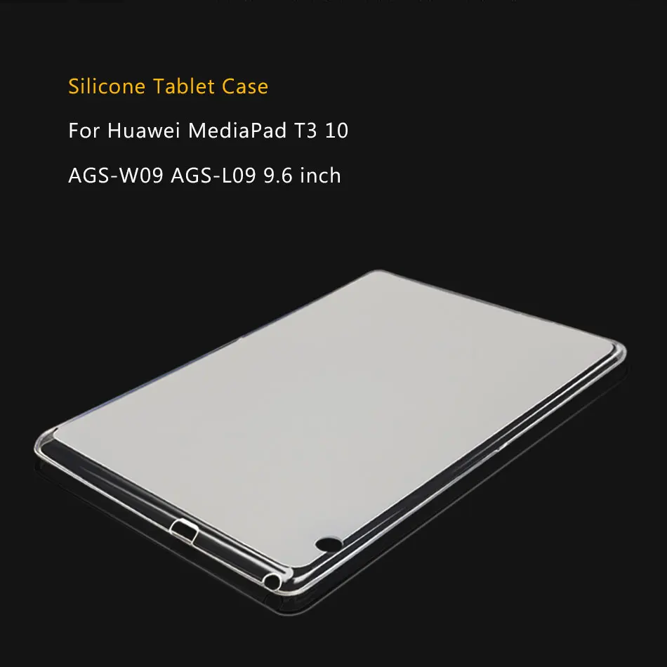 Планшетный чехол для huawei MediaPad T5 10/T3 10 8/T3 7 3g Wi-Fi/Медиа Pad T1 7,0 8,0 10/T2 7,0 8 10,0 Pro Чехол Мягкий силиконовый чехол из ТПУ чехол