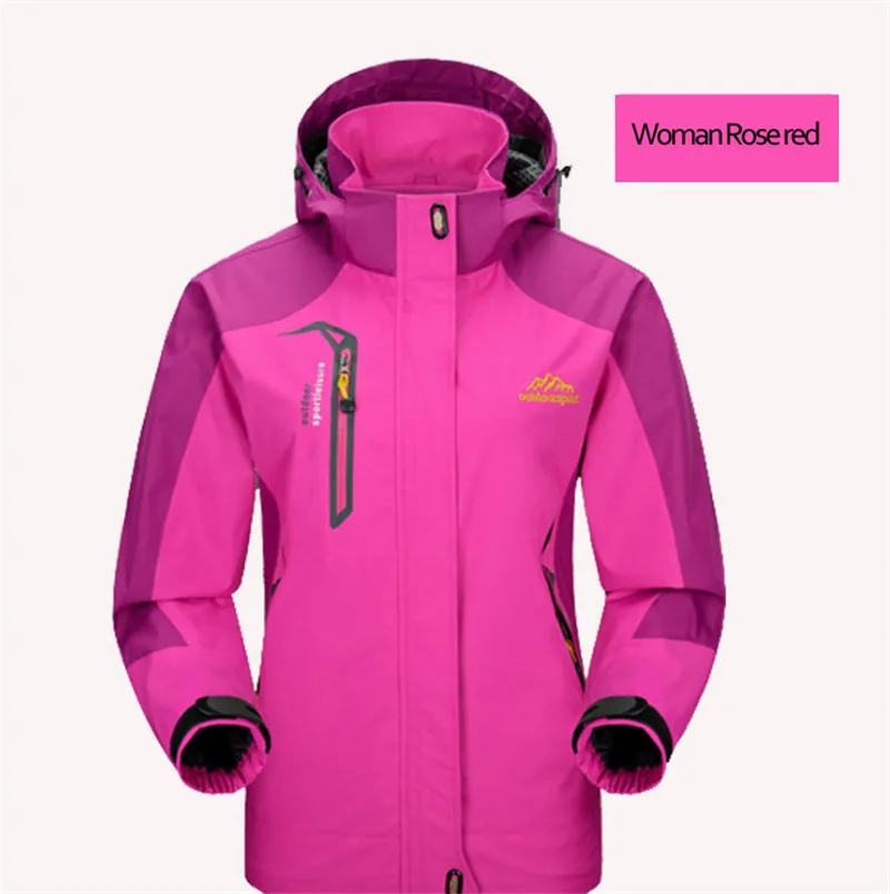 

Outdoor Hiking Camping Waterproof Windproof Women's Jacket Female Sport Coat Suitable For Spring Autumn