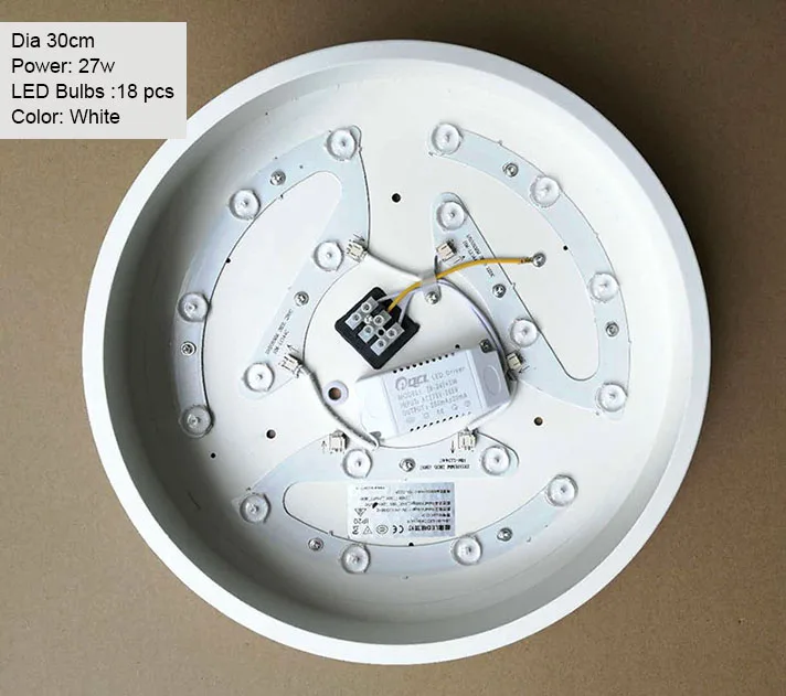 Luzes de Teto Lâmpadas de Teto Elétrico para Varanda Sala de Estar Venda Quente Ultra-fino Circular Controle Remoto Dispositivo - Cozinha 5cm Led Mod. 255608 20 Luzes de teto