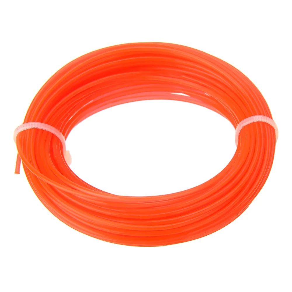 

New 15m x 1.25mm Nylon Trimmer Line Rope Roll For Most Petrol Strimmers Machine Garden Tools Mayitr