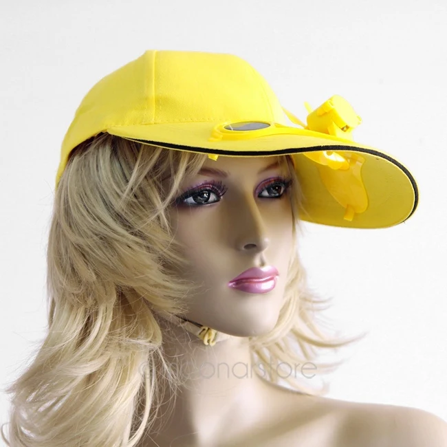 sun hat with fan