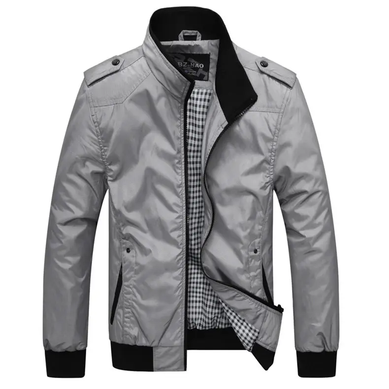 2019 Spring Jackets Men Casual Male Jacket Coats Windbreaker Mens Jacket MuLS Brand High Quality Business Outwear Zipper Pocket 04