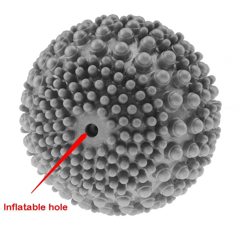 2 шт. шарики для массажа рук ПВХ Мышечная Релаксация Ежик фасции мяч снаряжение фитнес-мяч для йоги лягушка шипы шеи и спины облегчение боли