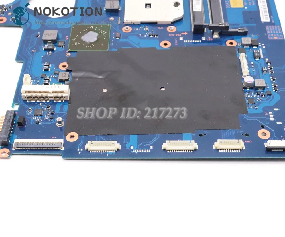 Reviews  NOKOTION For Samsung NP-NP300E5Z NP300E5Z NP300 Laptop Motherboard Socket FS1 DDR3 BA41-01821A BA92