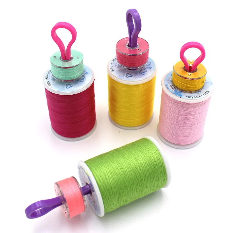 

Board Card Practical Plastic Sewing Assistant Embroidery Tool Prevent Falling Off Thread Spools 10 20 30Pcs Bobbin